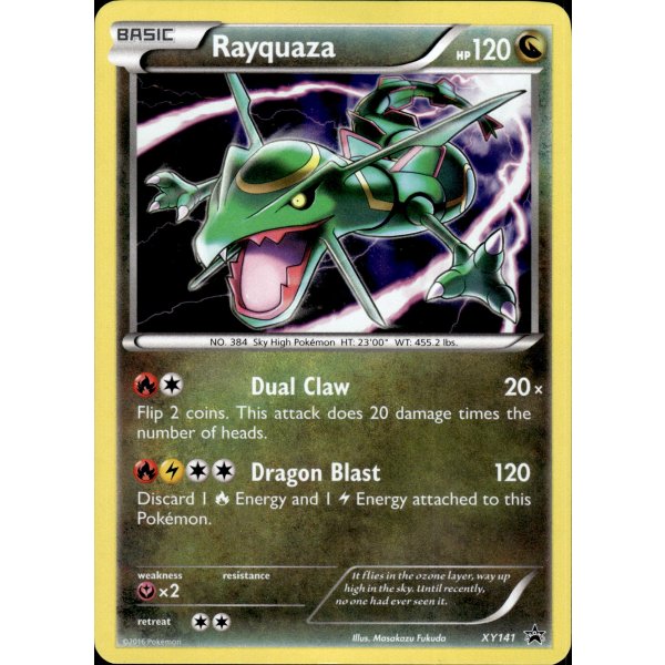 Rayquaza XY141 PROMO (englisch)