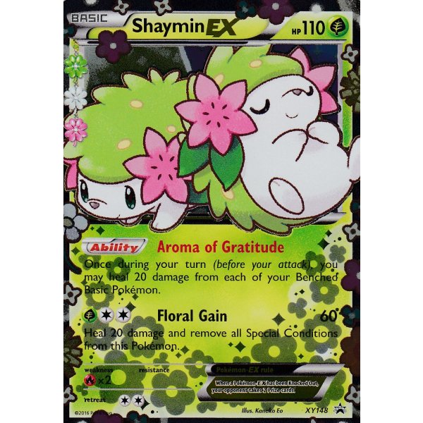 Shaymin-EX XY148 PROMO (englisch)
