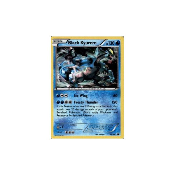 Black Kyurem XY160 PROMO (englisch)