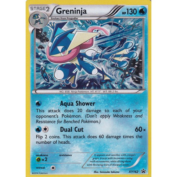 Greninja XY162 PROMO (englisch)