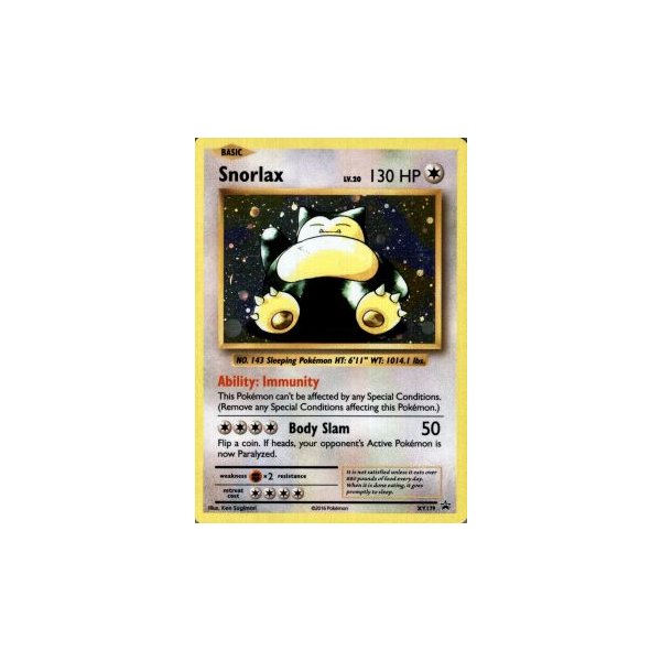 Snorlax XY179 PROMO (englisch)