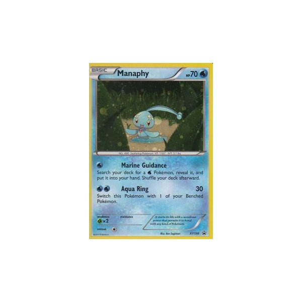 Manaphy XY190 PROMO (englisch)