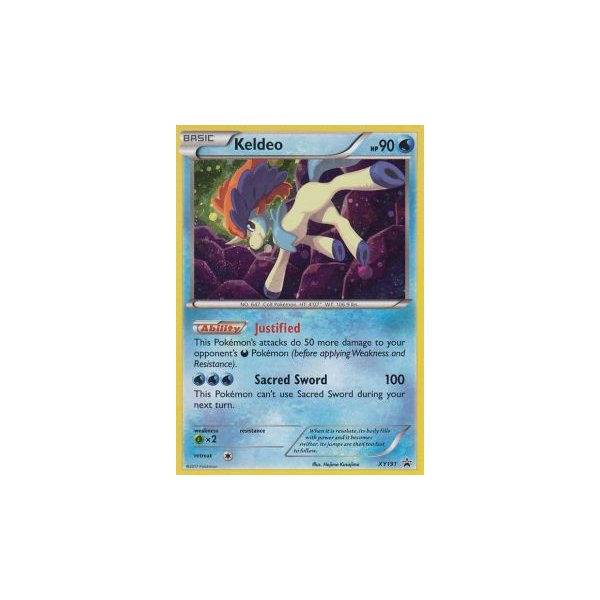 Keldeo XY191 PROMO (englisch)