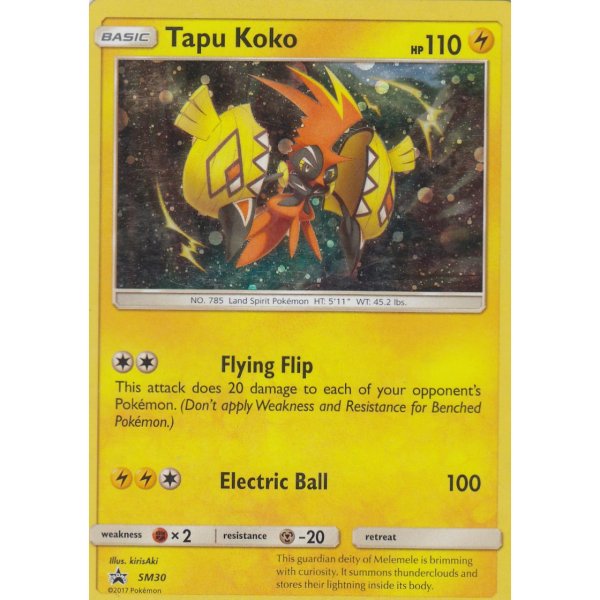 Tapu Koko SM30 PROMO (englisch)