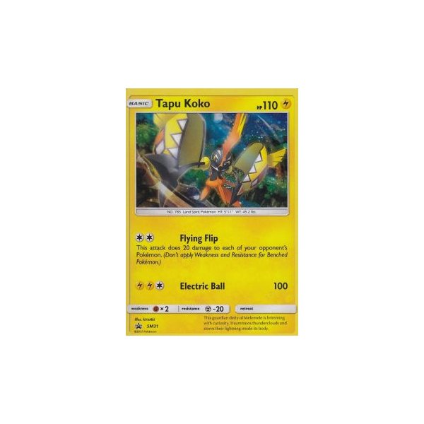 Tapu Koko SM31 PROMO (englisch)