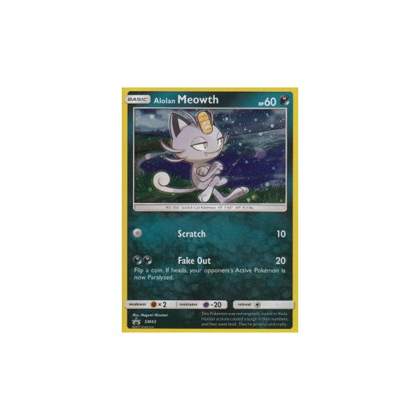 Alolan Meowth SM43 PROMO (englisch)