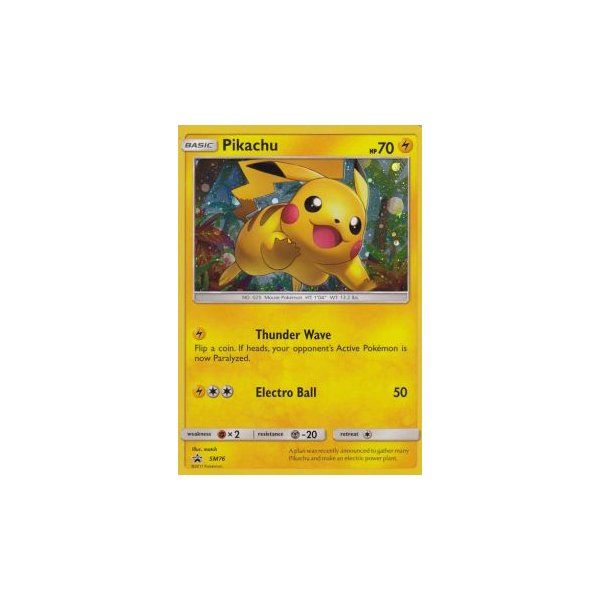 Pikachu SM76 PROMO (englisch)
