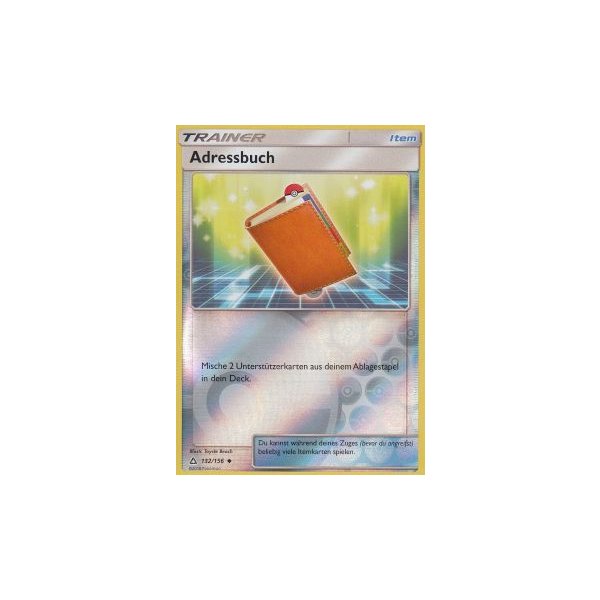 Adressbuch 132/156 REVERSE HOLO