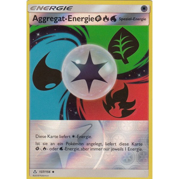 Aggregat-Energie PflanzeFeuerWasser 137/156 REVERSE HOLO