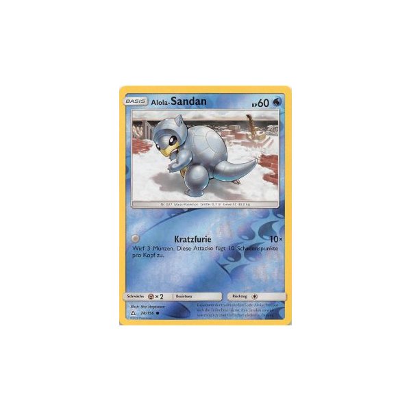 Alola-Sandan 028/156 REVERSE HOLO