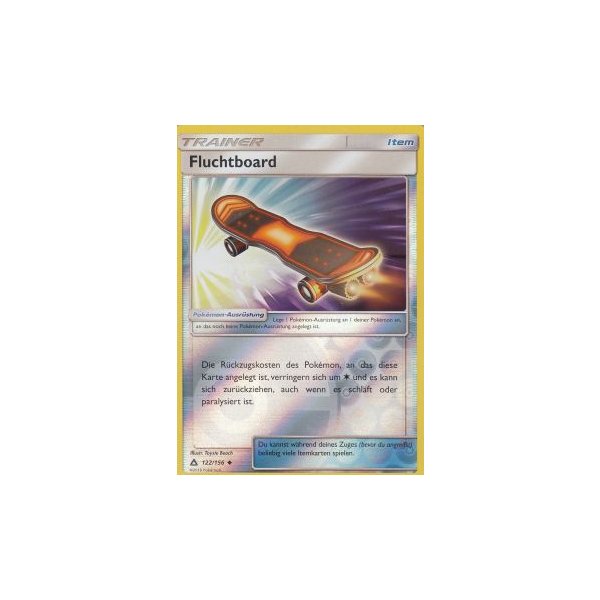 Fluchtboard 122/156 REVERSE HOLO