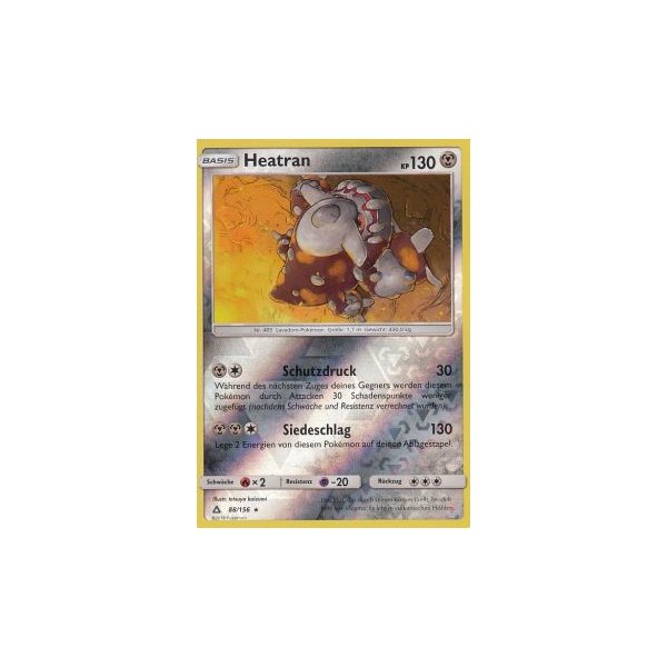 Heatran 088/156 REVERSE HOLO