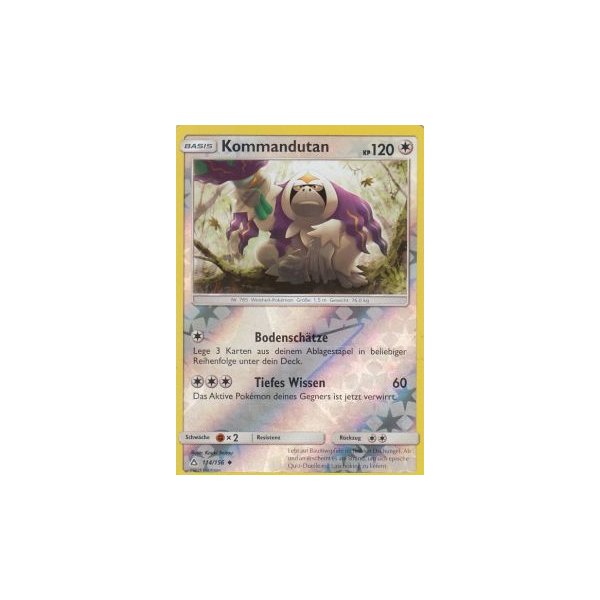 Kommandutan 114/156 REVERSE HOLO