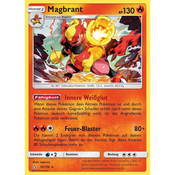 Magbrant 019/156 REVERSE HOLO