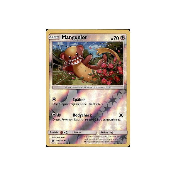 Mangunior 112/156 REVERSE HOLO