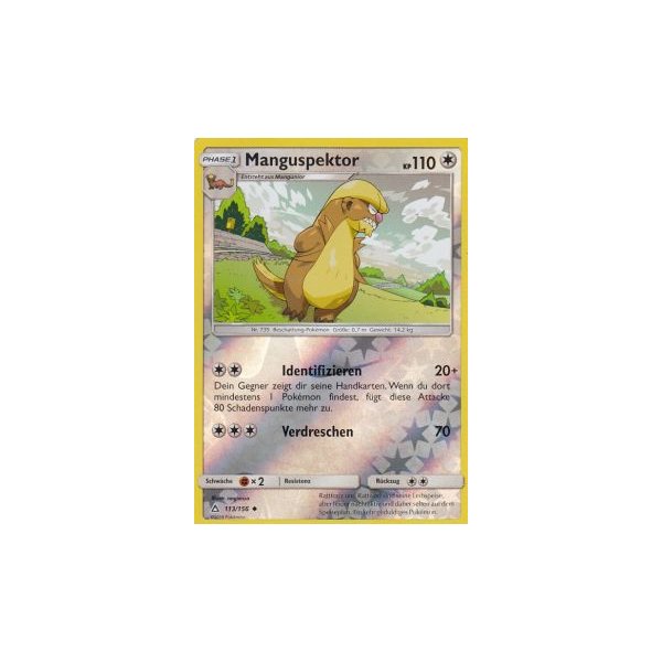 Manguspektor 113/156 REVERSE HOLO