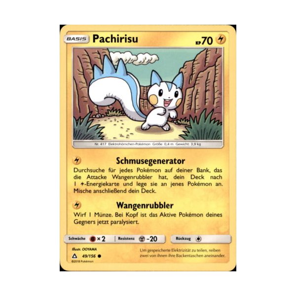 Pachirisu 049/156 REVERSE HOLO