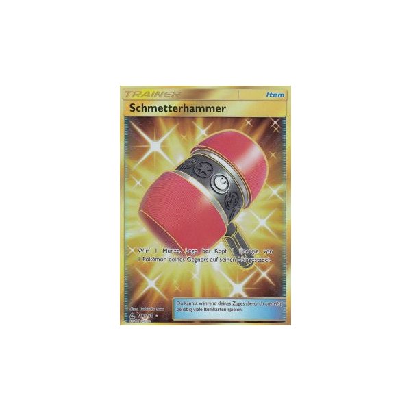 Schmetterhammer 166/156 GOLDRAND