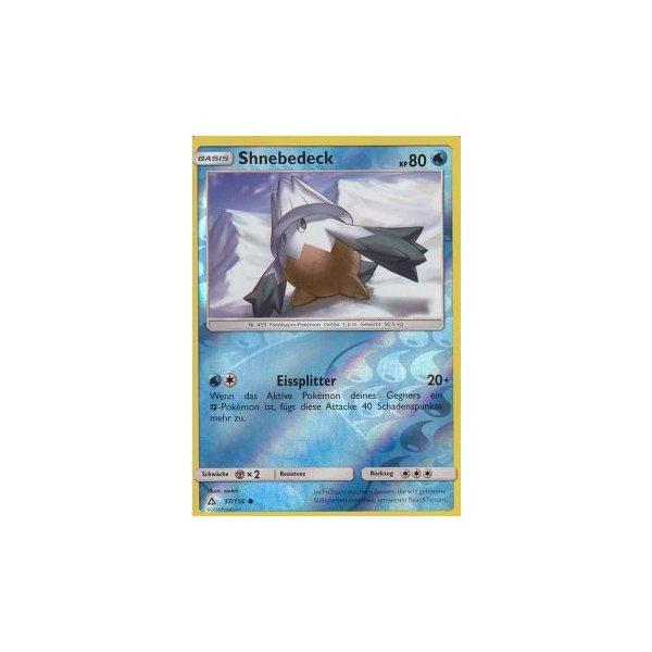 Shnebedeck 037/156 REVERSE HOLO