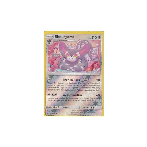 Shnurgarst 109/156 REVERSE HOLO
