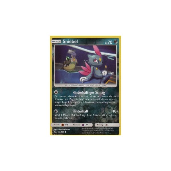 Sniebel 073/156 REVERSE HOLO