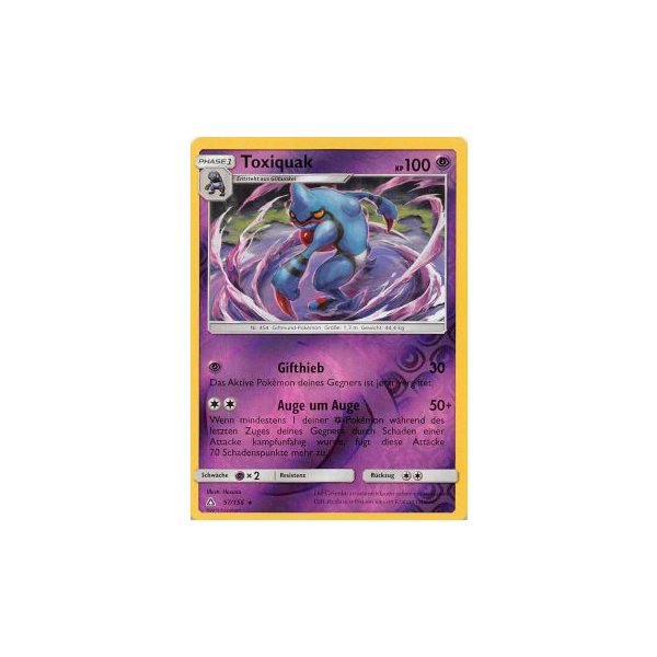 Toxiquak 057/156 REVERSE HOLO