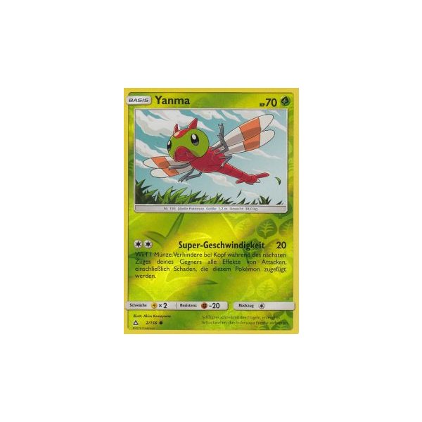 Yanma 002/156 REVERSE HOLO