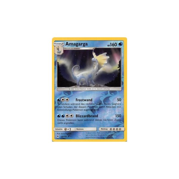 Amagarga 028/131 REVERSE HOLO