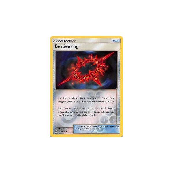 Bestienring 102/131 REVERSE HOLO