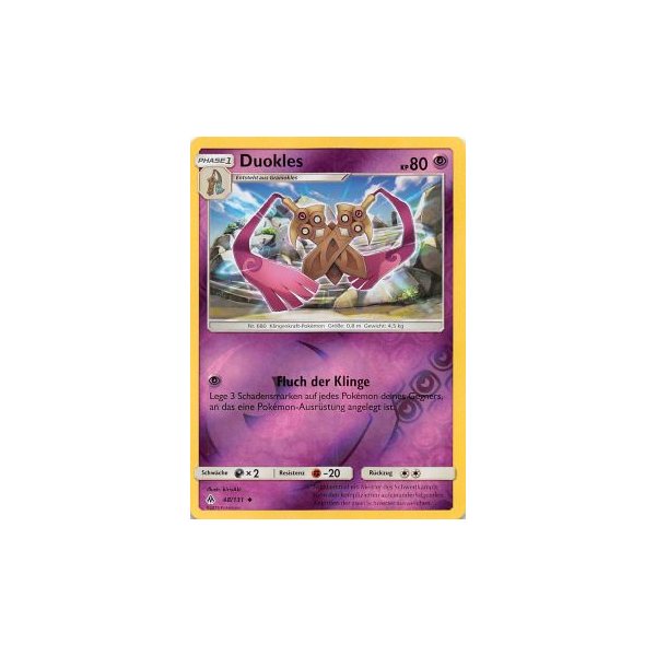 Duokles 048/131 REVERSE HOLO