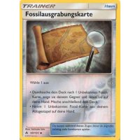 Fossilausgrabungskarte 107/131 REVERSE HOLO