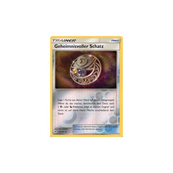 Geheimnisvoller Schatz 113/131 REVERSE HOLO