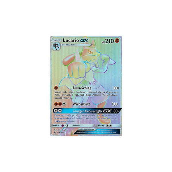 Lucario-GX 135/131 RAINBOW