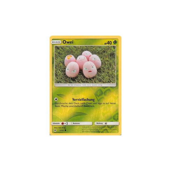 Owei 001/131 REVERSE HOLO