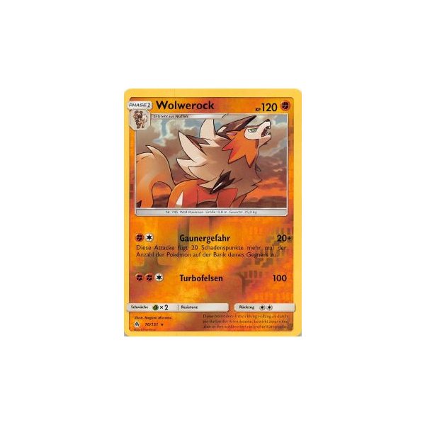 Wolwerock 076/131 REVERSE HOLO