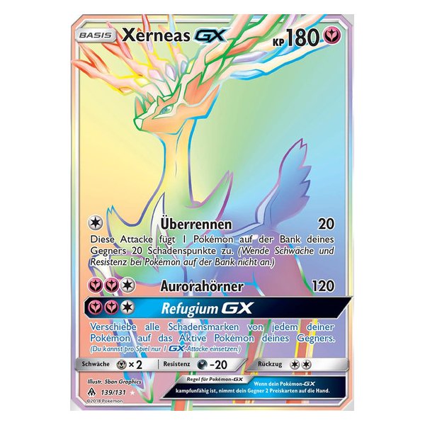 Xerneas-GX 139/131 RAINBOW