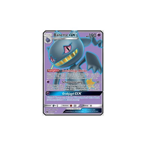 Banette-GX 157/168 FULLART