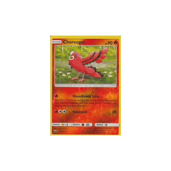 Choreogel 030/168 REVERSE HOLO