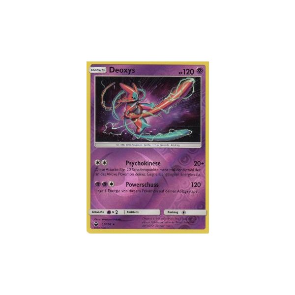 Deoxys 067/168 REVERSE HOLO
