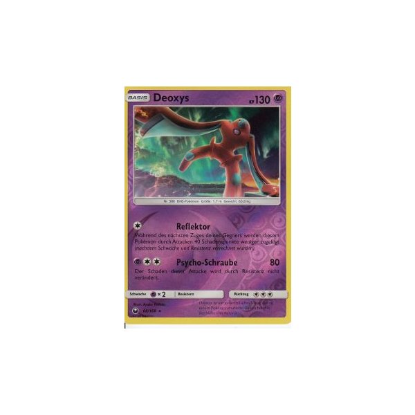 Deoxys 068/168 REVERSE HOLO
