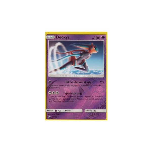 Deoxys 069/168 REVERSE HOLO