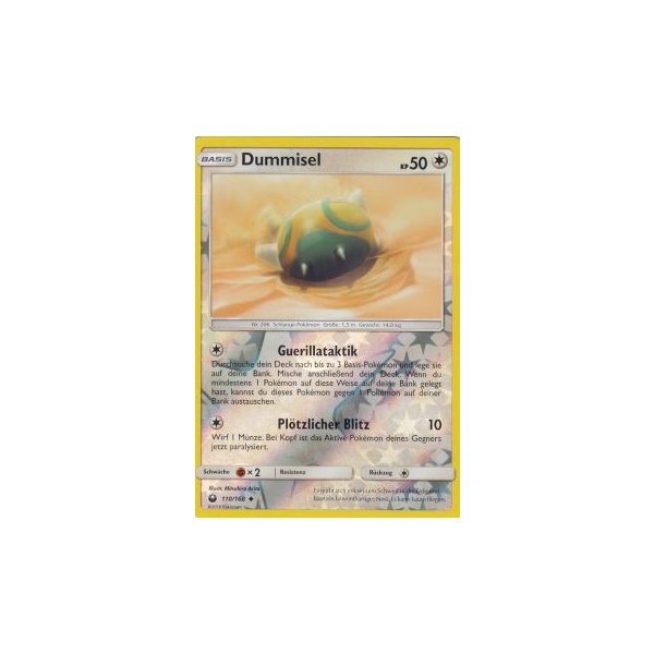 Dummisel 110/168 REVERSE HOLO