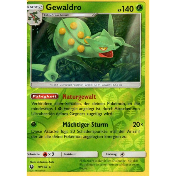 Gewaldro 010/168 REVERSE HOLO