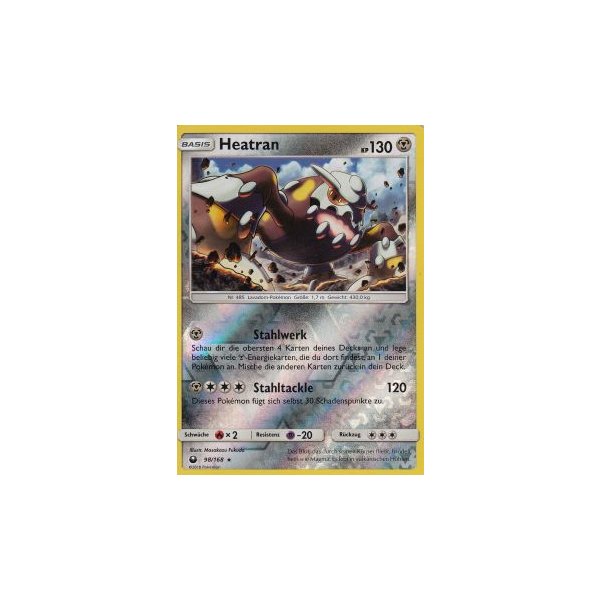 Heatran 098/168 REVERSE HOLO