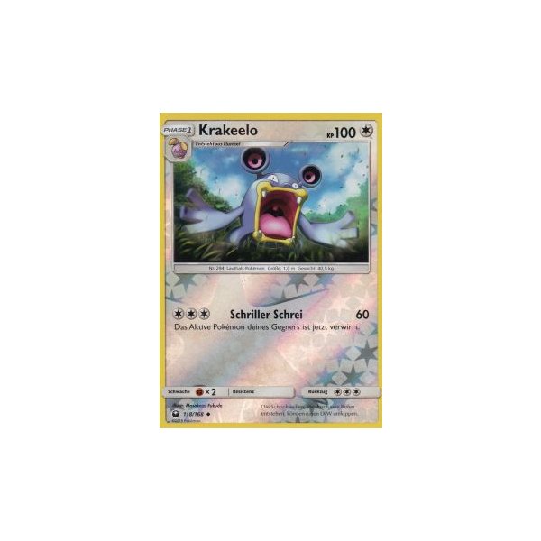 Krakeelo 118/168 REVERSE HOLO