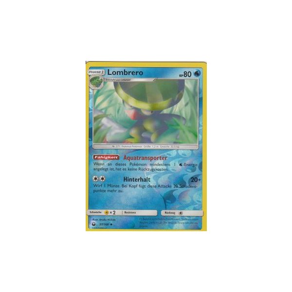 Lombrero 037/168 REVERSE HOLO