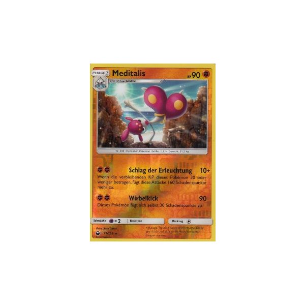 Meditalis 077/168 REVERSE HOLO