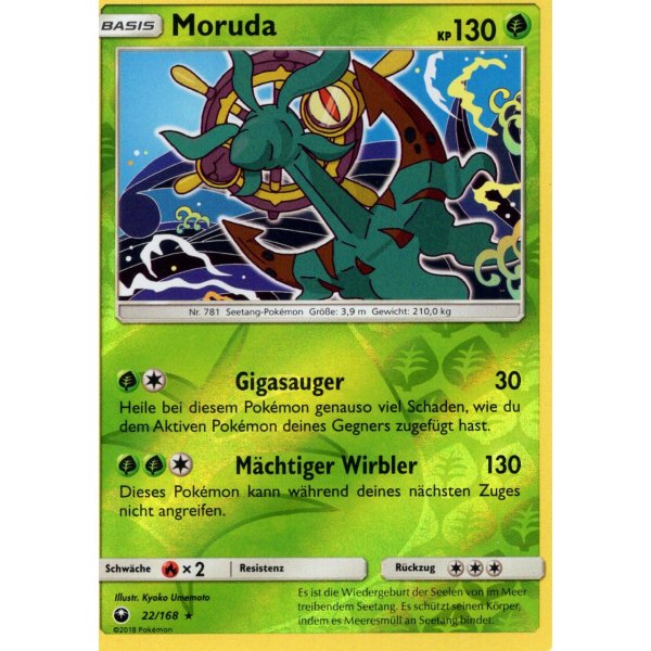 Moruda 022/168 REVERSE HOLO