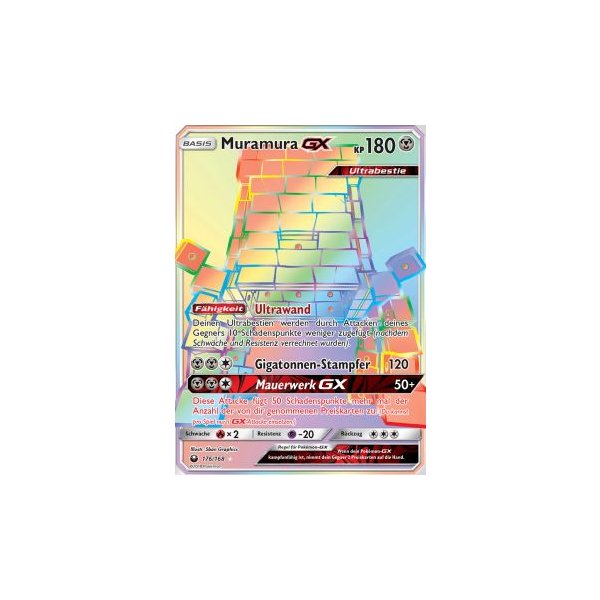 Muramura-GX rot 176/168 RAINBOW