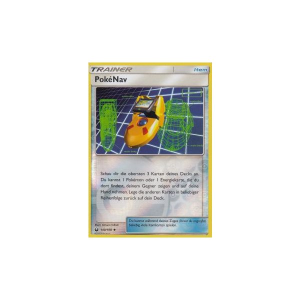 Pok&eacute;Nav 140/168 REVERSE HOLO